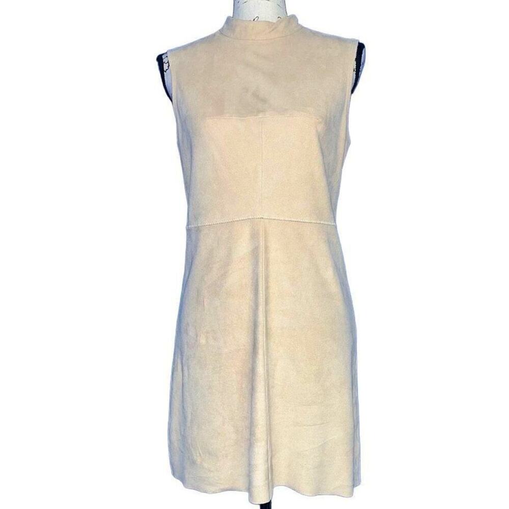 Lysse faux suede swing dress small